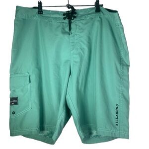Billabong 73 Pro Boardshorts 19" Turquoise Size 38